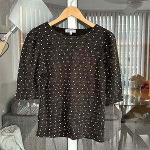 Short Sleeve Sweater Tee